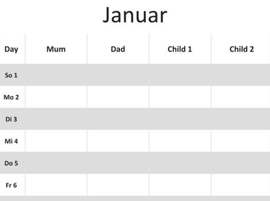 Print Your Calendar